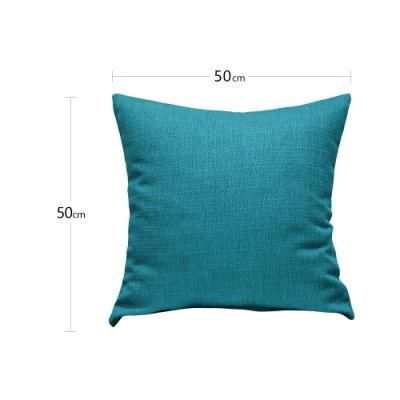 Comfortable Super Soft Pure Color Sofa Pillow Cushion