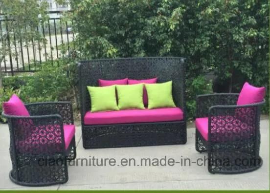 Garden Furniture Patio Wicker Garden Sofa (G-05A)