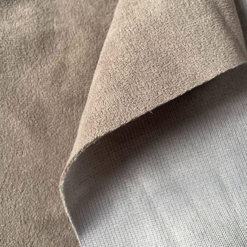 China Spot Design Fleece Velboa Plush Popular Knitted Velvet with Competitive Fabric Sofa Fabric Decorative Cloth Upholstery Fabric Furniture Material (Spot2)