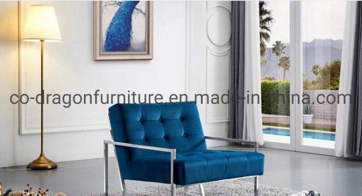 Modern Living Room Sofa Chair Steel Frame Lounge Sofa Chair