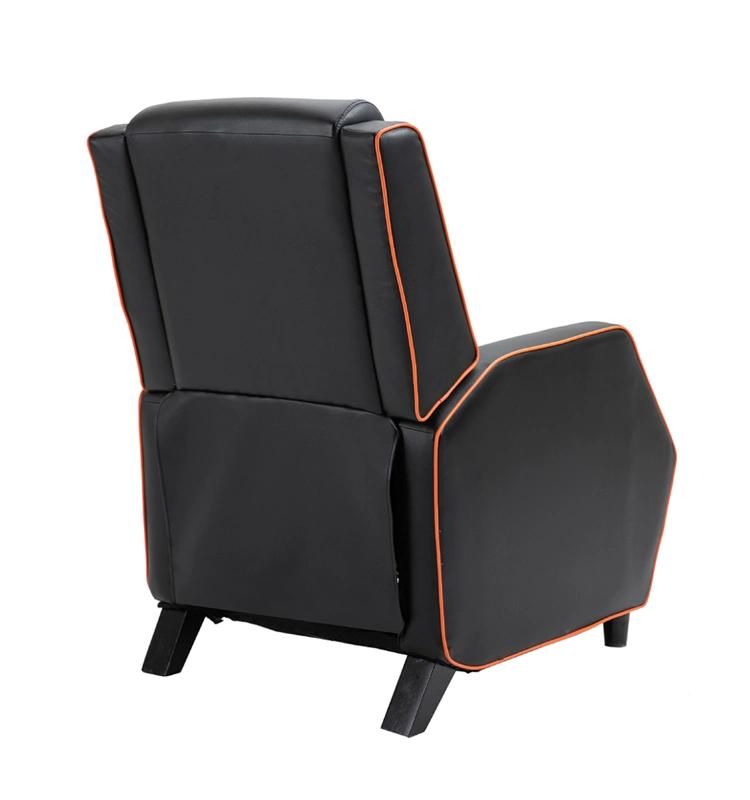(WILSON) Adjustable Back PU Leather Gaming Sofa with Footrest