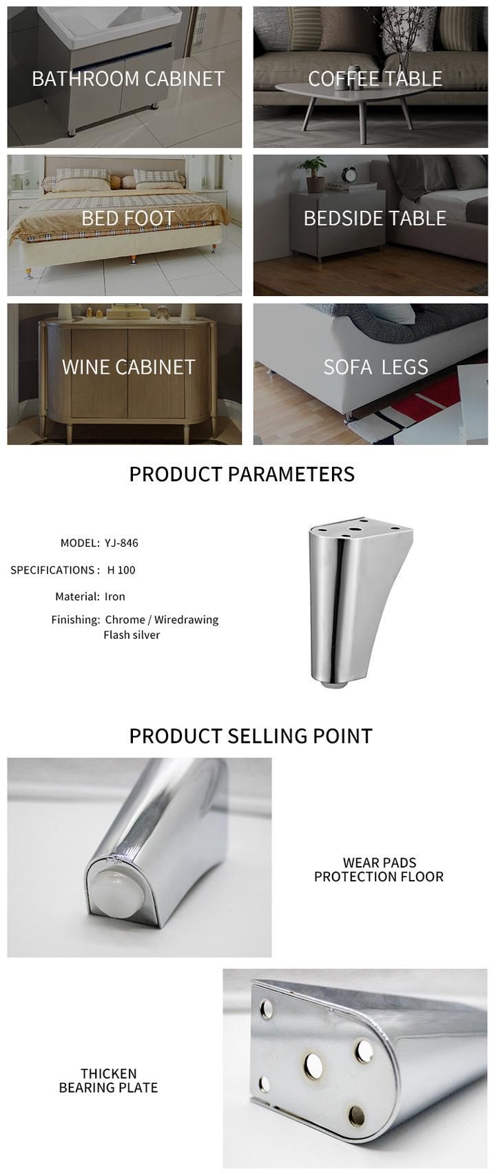 Selling High Quality Sofa Accessories Chrome Furniture Legs