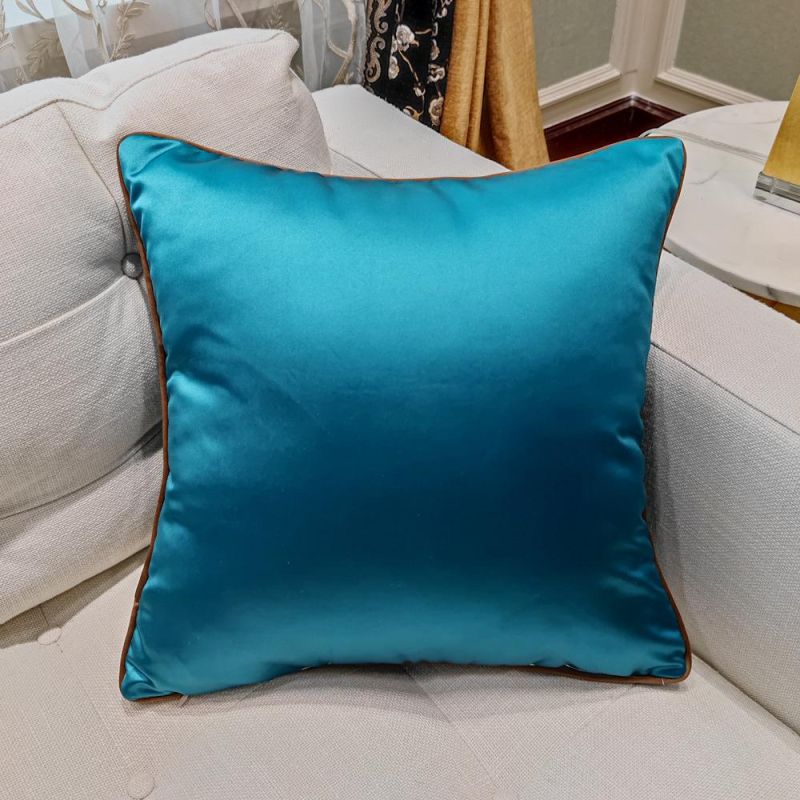 High-Precision Hot Drilling Sofa Cushion, Can Be Customized Luxury Tassel Pillowcas