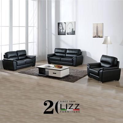 Factory Discount Offer Home/Hotel/Office Furniture Modern Pure Leather Couch