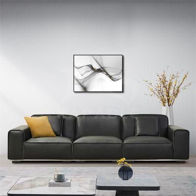 Contemporary Furniture Fabric Seating Modern Couch Leisure Home Leather Sofa Set for Living Room