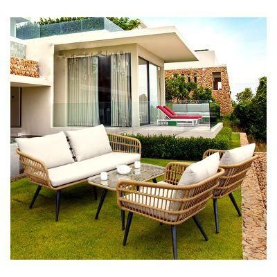 Hot Sale Modern Design Outdoor Furniture Set Garden Sofas Rattan Chair