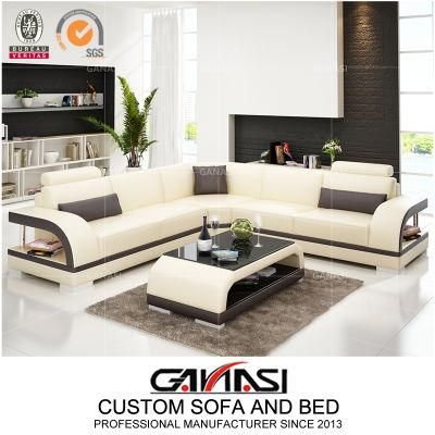 Italian Sofa Gansi Brand Contemporary Leather Sofa