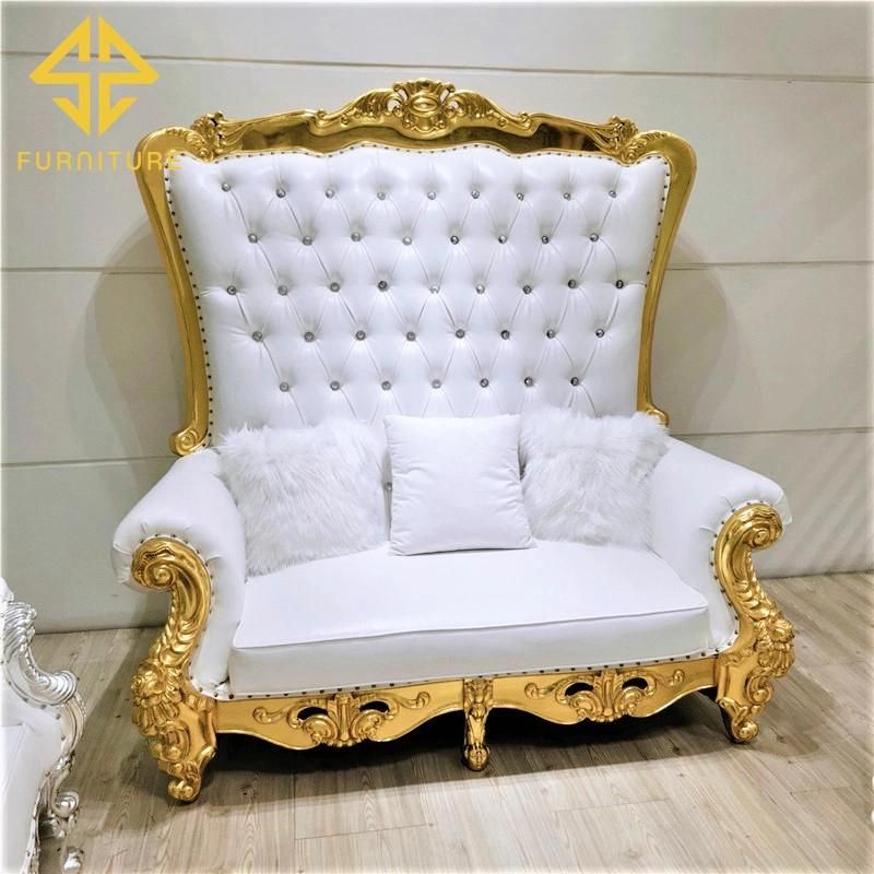 Hotel Queen Throne Wedding Sofa for Event Banquet