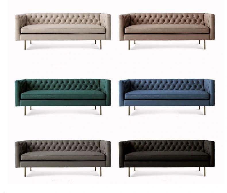 Factory Wholesale Living Room Furnituretop Leather Sofa