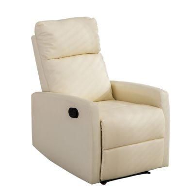 Manual Recliner Sofa Home Furniture Durable and Comfortable Leather Sofa Living Room Sofa Leisure Lazy One Single Seat Sofa