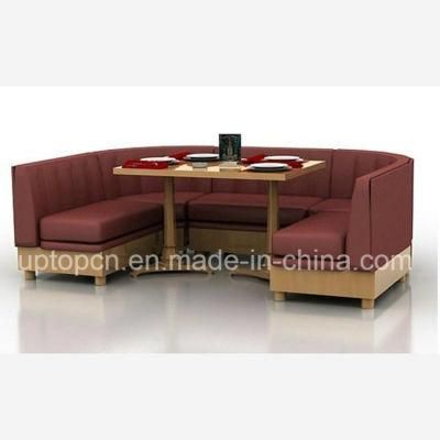 (SP-KS240) Upgrade Sofa Booth with Comfortable Cushion for Restaurant