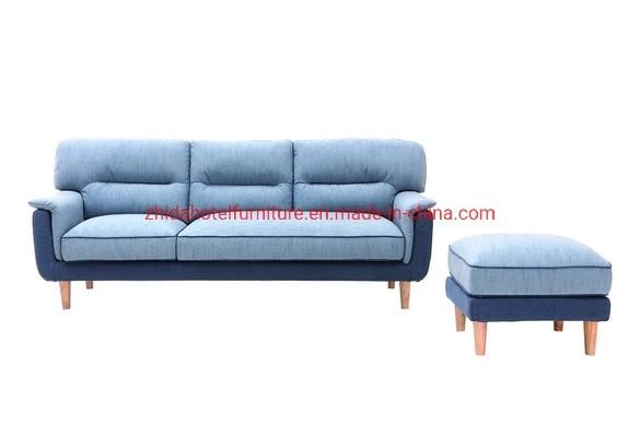 Modern L Shape Living Room Furniture Fabric Sofa for Hotel Reception