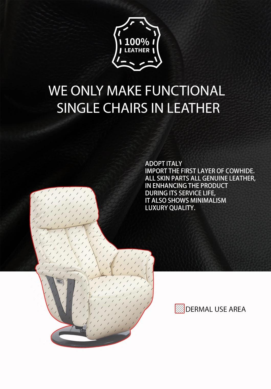 2022 Mew Hot Sale Leather Recliner Sofa