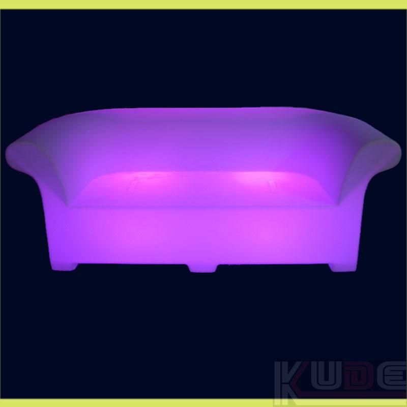 LED Illuminated Living Room Sofa Set Design Sofa