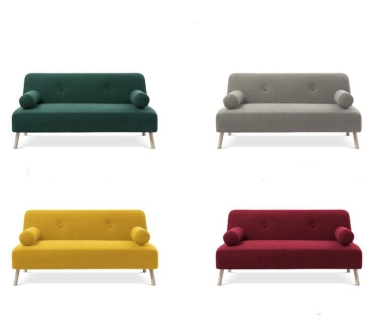 Ins Modern Living Room Furniture Top Fabric 3 Seat Sofa