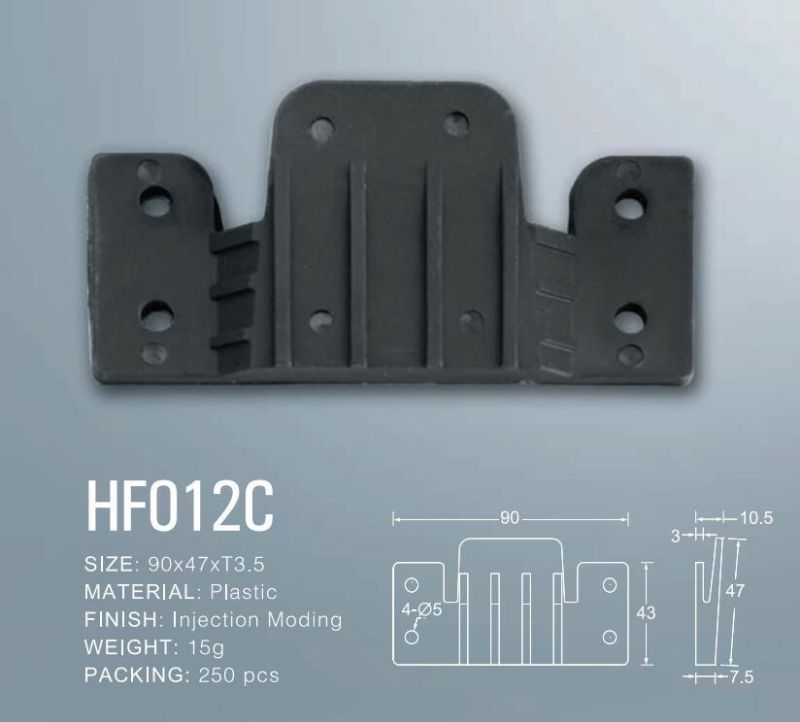 Furniture accessories sofa spare parts plastic bracket