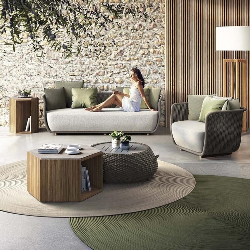Outdoor Sofa Furniture Villa Garden Table and Chair