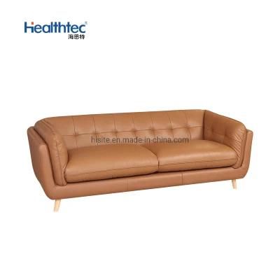 Brown Color Sofa Top Leather Sofa High Quality Sofa Hot Sale