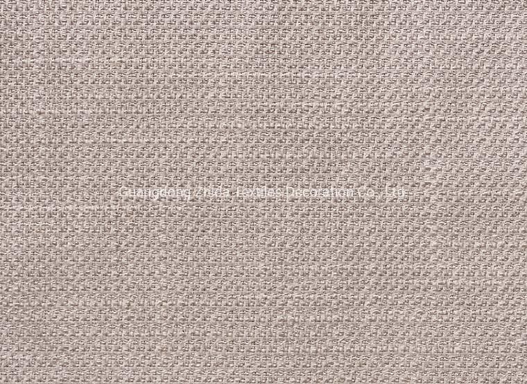 Home Textile Plain Dyed Cotton Linen Style Sofa Furniture Fabric
