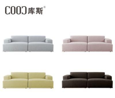 Foshan Modern Home Hotel Furniture 123 Seat Couch Living Room Corner Fabric Sofa