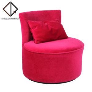 Modern Living Room Furniture Red Velvet Sofa Chair