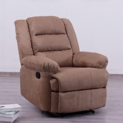 Modern Living Room Furniture Fabric Manual Recliner Sofa