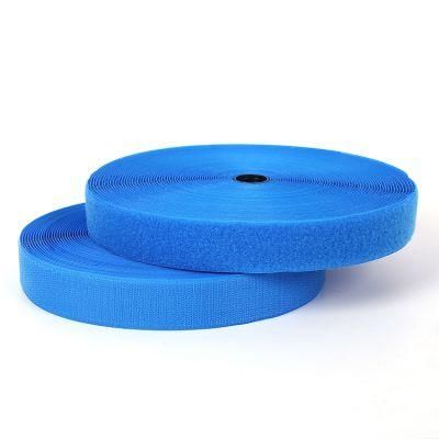 Nylon Polyester Fastener Hook and Loop Tape Manufacturers High Quality Color Hook and Loop Sewing Wrap