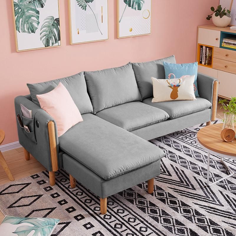 L Shape Sofa Sets Home Furniture Modern Living Room Sofa Sets