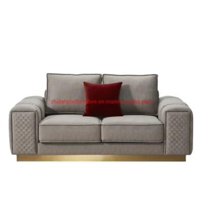 Modern Italian Luxury Fabric Sofa Set 2+3+4