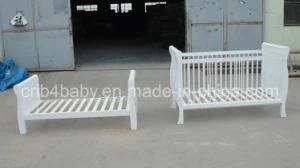 Sleigh Cot Bed 3 in 1 Can Be Converted Into Junior Bed and Sofa (TC8043)