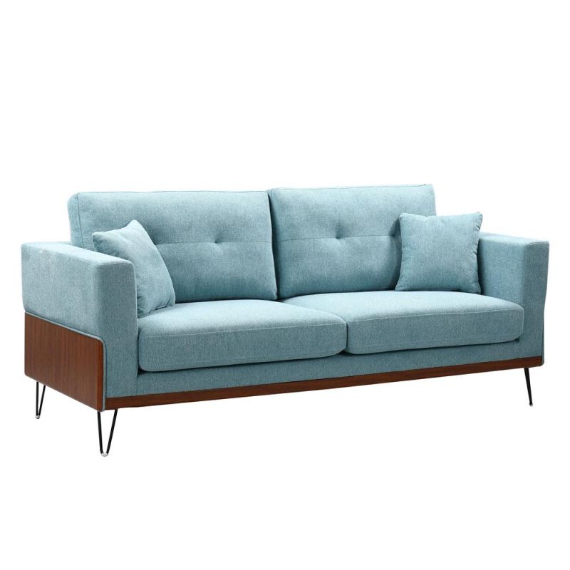 Nova Jssc030 Stylish 3 Seater Sofas with Soild Wood Base