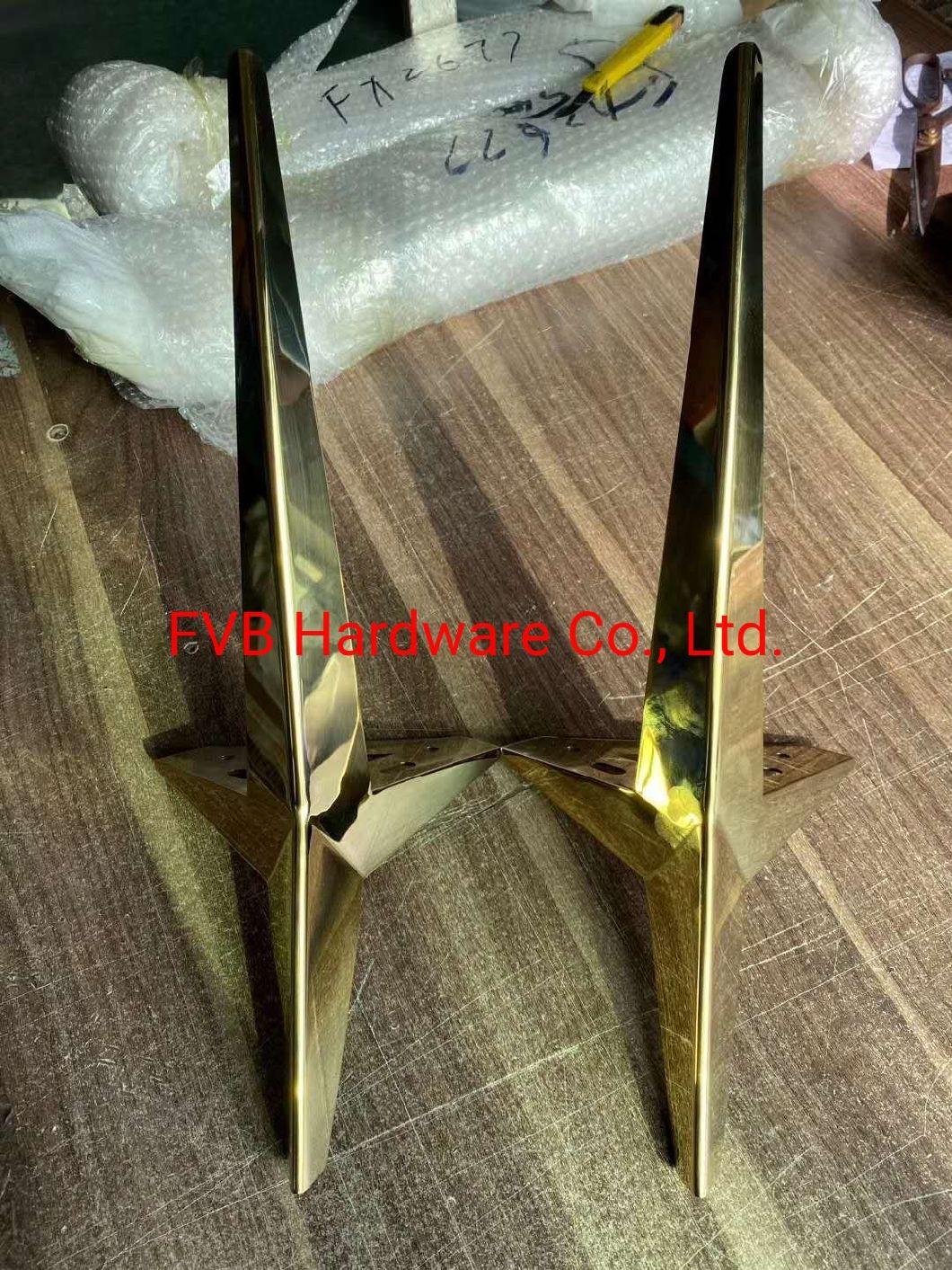 Modern Gold & Silver Sofa Feet Metal Legs Furniture Fittings