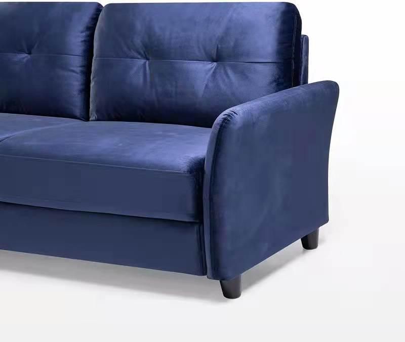 Compressed Fabric Sofa in Kd Construction and Large Loadability for Living Room Set