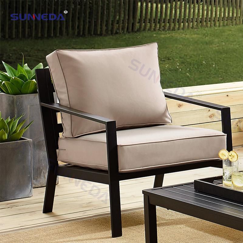Wholesale Garden Gazebo Chair Aluminum Frame Modern Outdoor Sofa