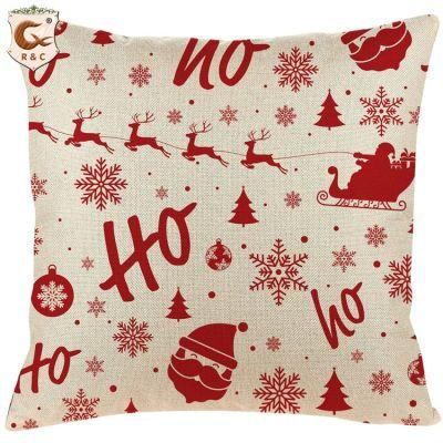 Wholesale Diamond Ironing Design Christmas Pillow Covers Home Decor Sofa Seat High Grade Cushion Cover