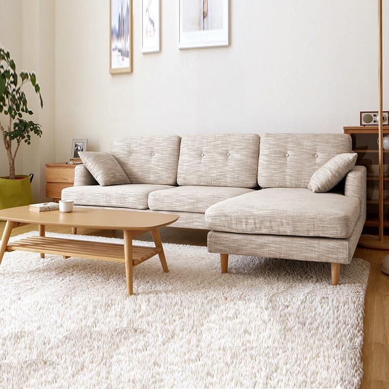 Nova New Design Modern Living Room Furniture Fabric Sectional Sofas 3 Seater L Shape Sofa