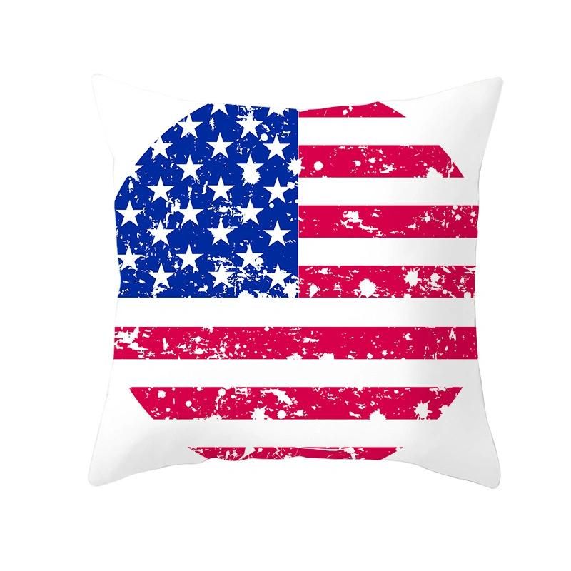 Holiday Decoration Independence Day Series II Back Cushion Cover, Sofa Cushion