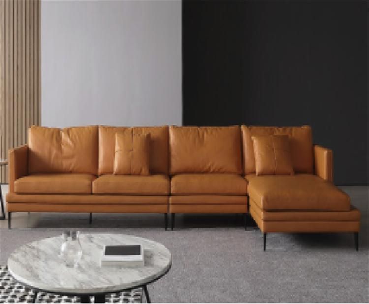 Home Furniture Sectional Velvet Fabric Living Room Sofa Set