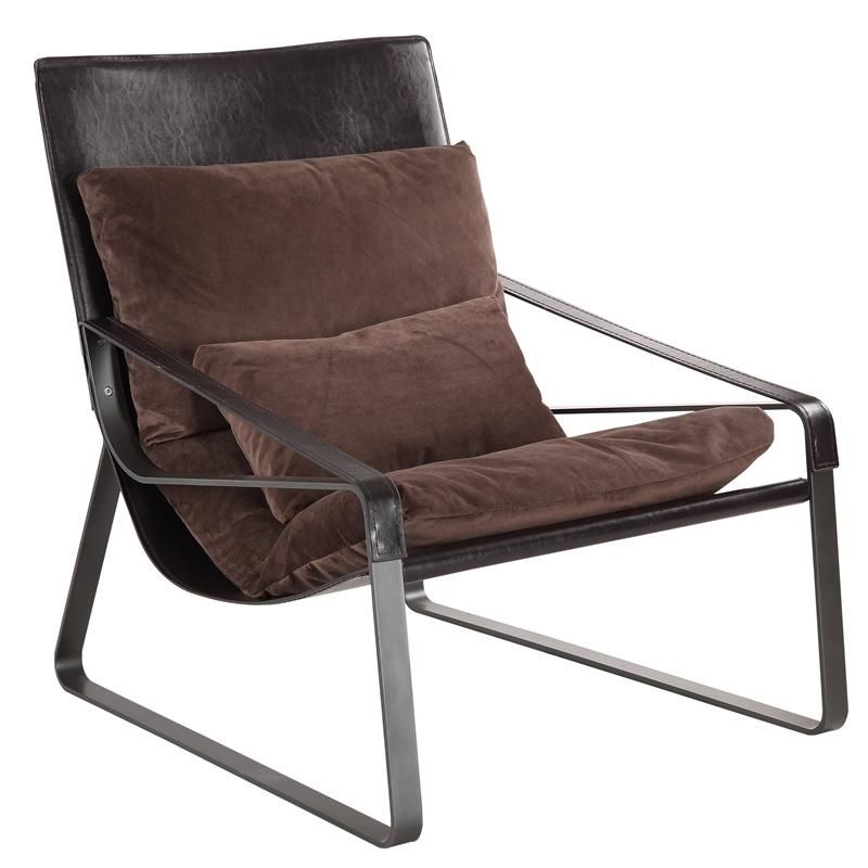 Nova Metal Chair Fabric Upholstered Sofa Chair Recliner Sofa Office Furniture