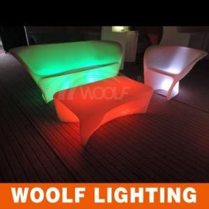 Night Club LED Bar Lighting Sofa Set