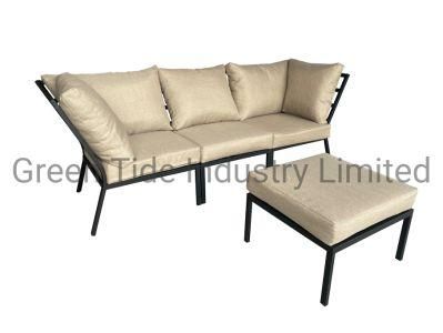 Outdoor Garden Furniture Patio Modular Sofa Sets with Stool Coffee Table