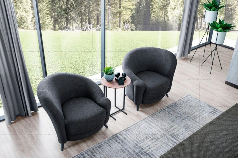 Leisure Furniture Living Room Furniture Fabric Sofa Crf24