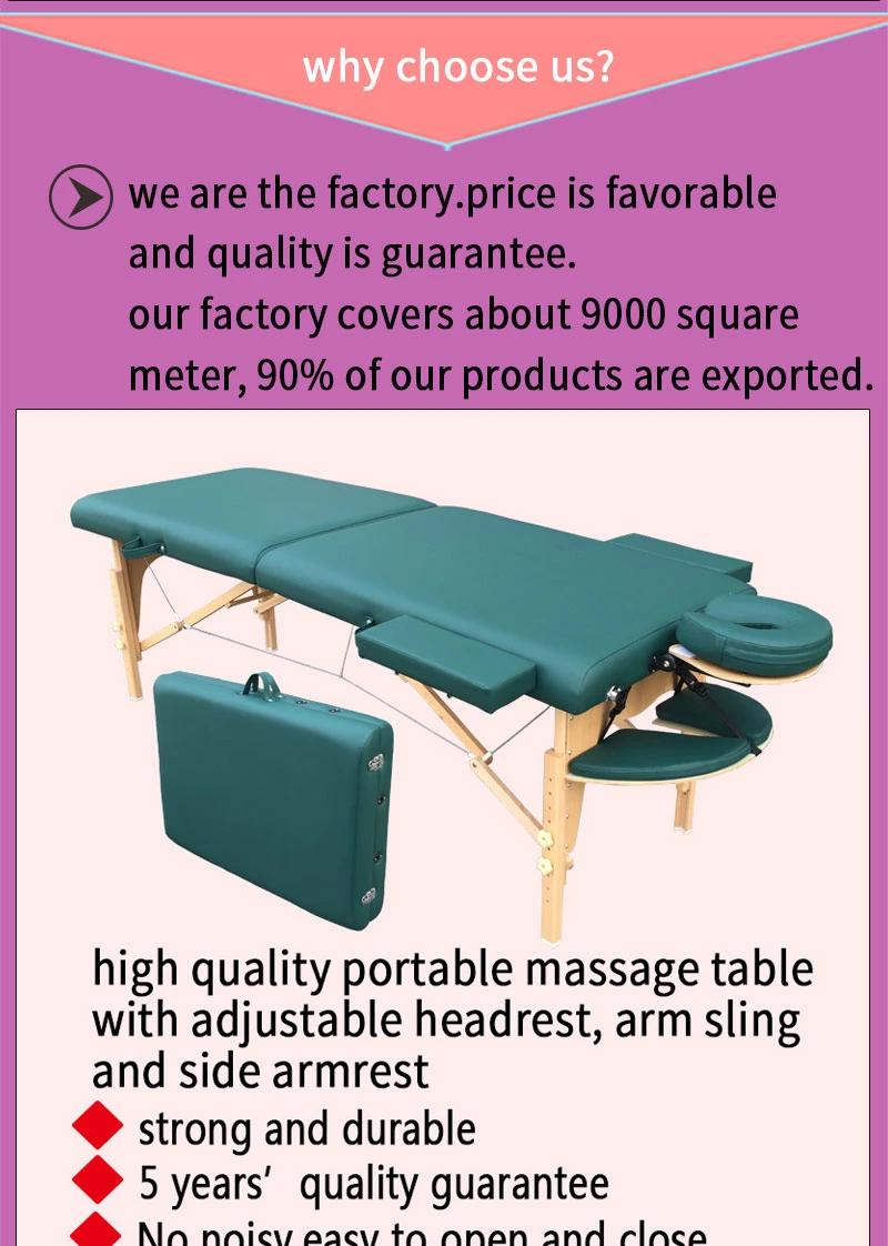 Portable Massage Table Massage Bed Beauty Products Cosmetics Salon Furniture massage Couches