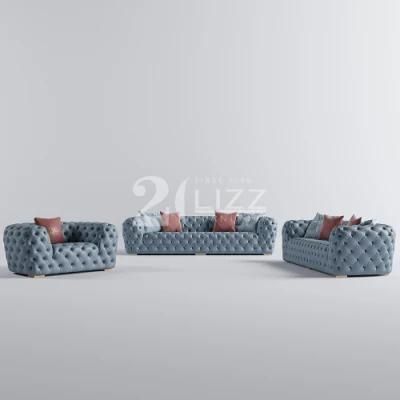 Optional Color Italian Style Luxury Sectional Geniue Leather Living Room Sofa Modern Woden Couch Set