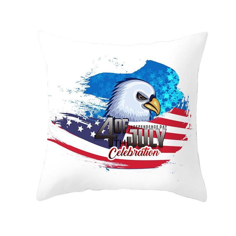 Holiday Decoration Independence Day Eagle Series 4 Sofa Cushion Cover; Back Cushioncover;