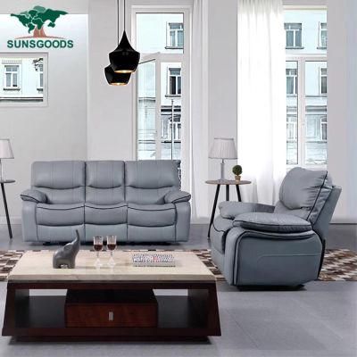 Wholesale Price 6 Seaters Recliner Sofa Set Adjustable Backrest Sofa Recliner