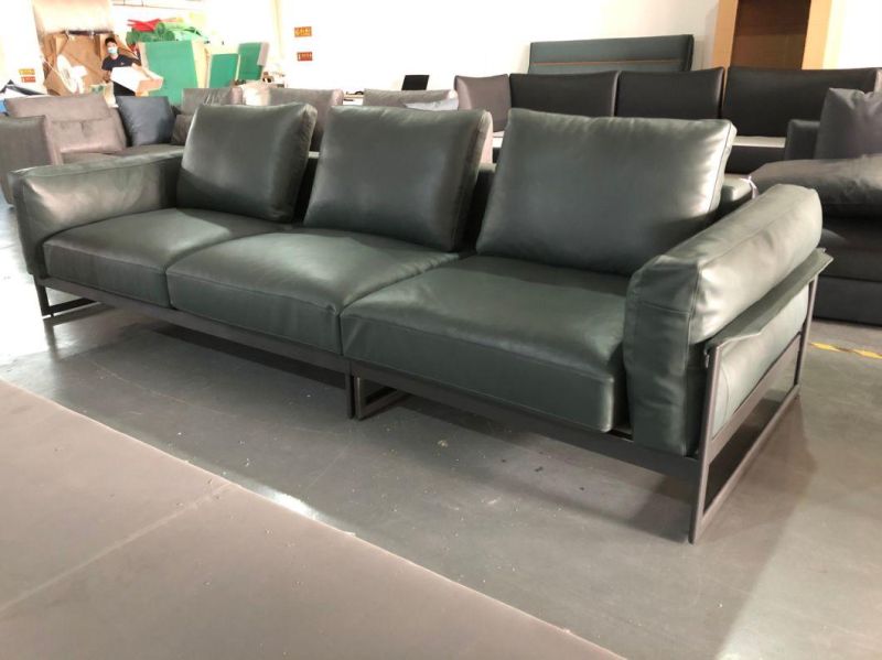 Home Furniture Sofa Modern Livingroom Furniture Leather Sofa Leisure Sofa GS9051