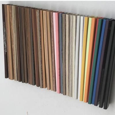 Wholesale High Quality Furniture Woodgrain and Solid Color PVC Edge Banding Tape