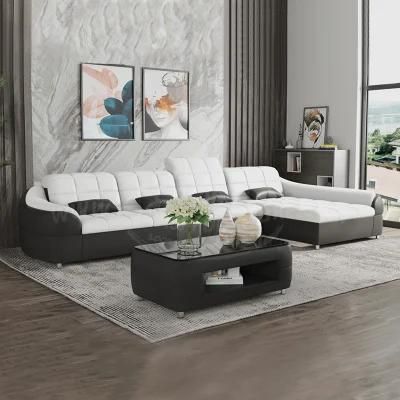 European Furniture Living Room Genuine Leather Sofa Sets