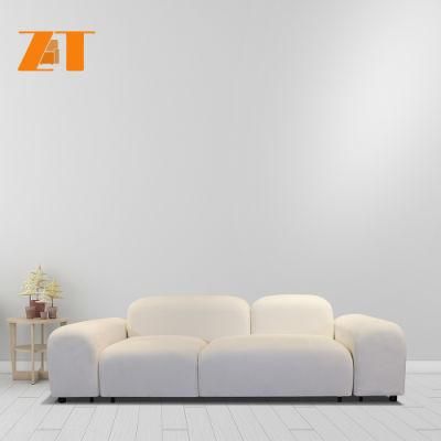 Custom Luxury Modern Elegant Living Room Velvet 3 Seater Sofa